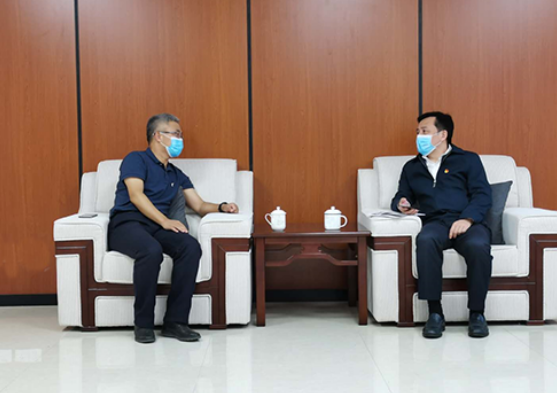 数字春风入南平，南平市市长刘洪建会见永乐高系统高级副总裁王晓亮